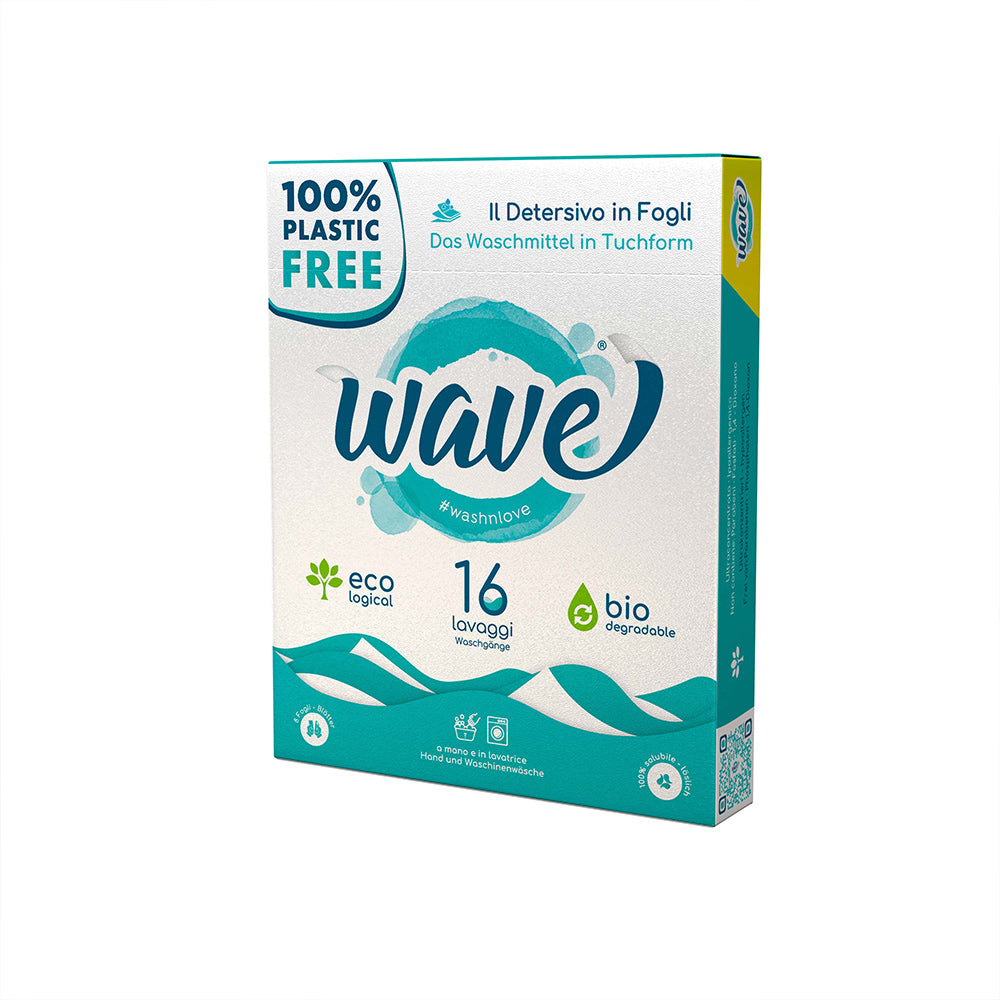 Wave Classic ленти за пране | Wave Sensitive ленти за пране хипоалергични без аромат | Перилни кърпички за цветно и бяло пране | Натурални кърпички за пране | Laundry detergent sheets | AmorLife | Wave Washing | Made in Italy