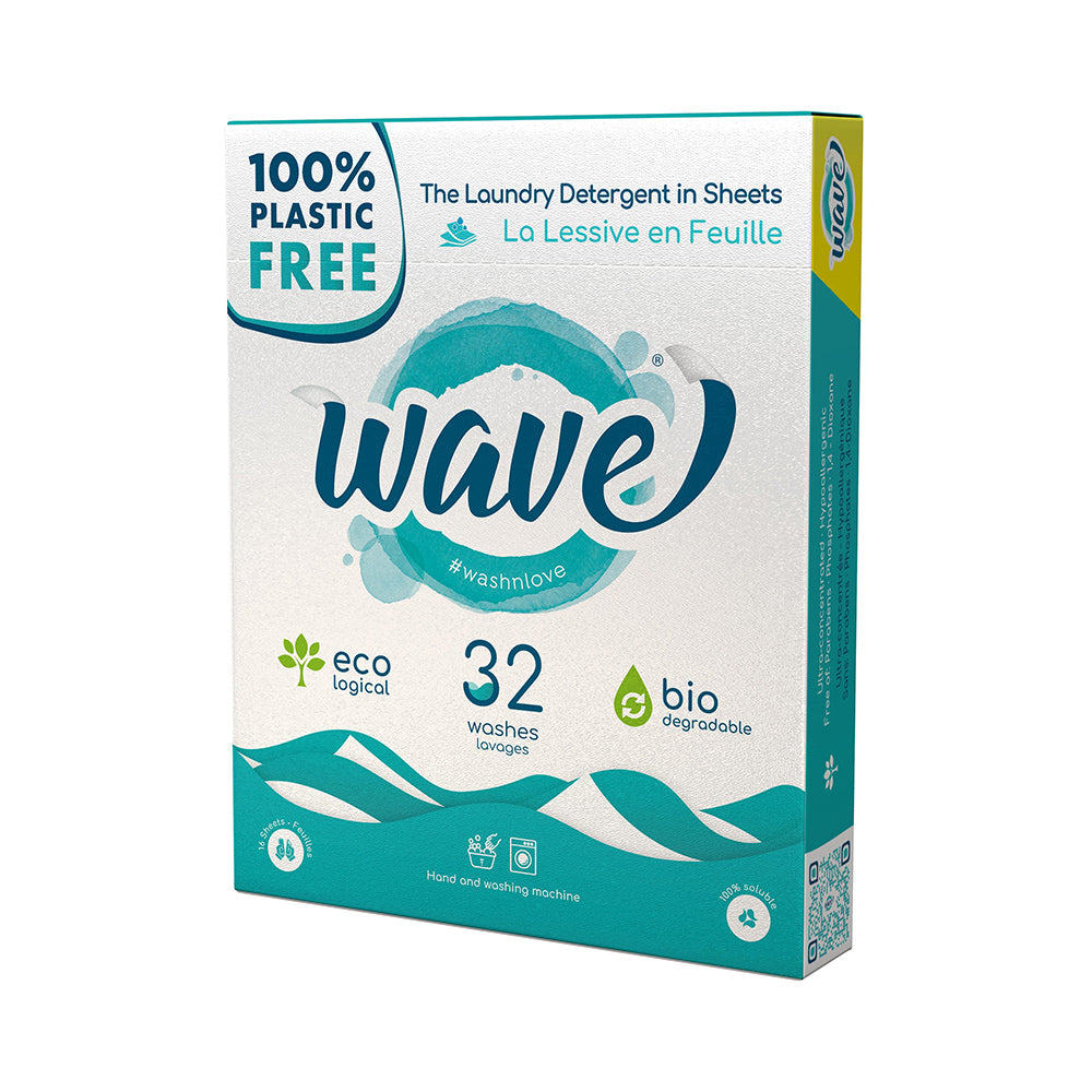 Wave Classic ленти за пране | Wave Sensitive ленти за пране хипоалергични без аромат | Перилни кърпички за цветно и бяло пране | Натурални кърпички за пране | Laundry detergent sheets | AmorLife | Wave Washing | Made in Italy