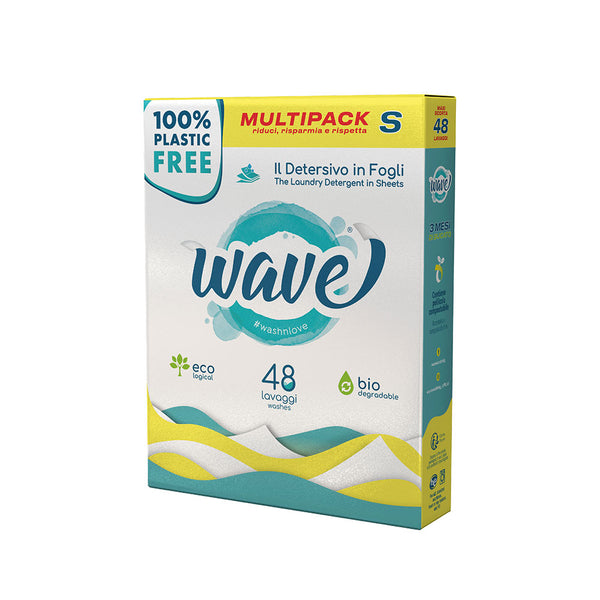 Wave Classic ленти за пране | Wave Sensitive ленти за пране хипоалергични без аромат | Перилни кърпички за цветно и бяло пране | Натурални кърпички за пране | Laundry detergent sheets | AmorLife | Wave Washing | Made in Italy