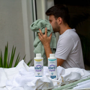 Wave парфюм за пране Blue Ocean и Wave парфюм за пране Marseille Sea | Супер концентриран освежител за пране | AmorLife | Wave Washing | Made in Italy