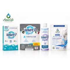 AmorLife комплект За активните хора – Wave Classic, Wave Sport, Oceano Blu и таблетки за съдомиялна